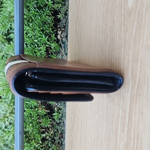 L.A.M.B. Brown Black and White Wallets with Structured Design - Picture 3 of 14